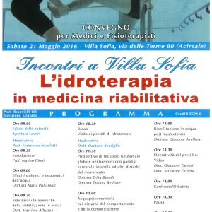 Convegno Idroterapia